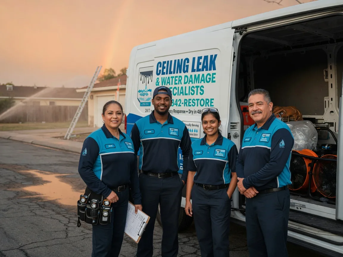 Ceiling Leak Cleanup company in Bradford, NH