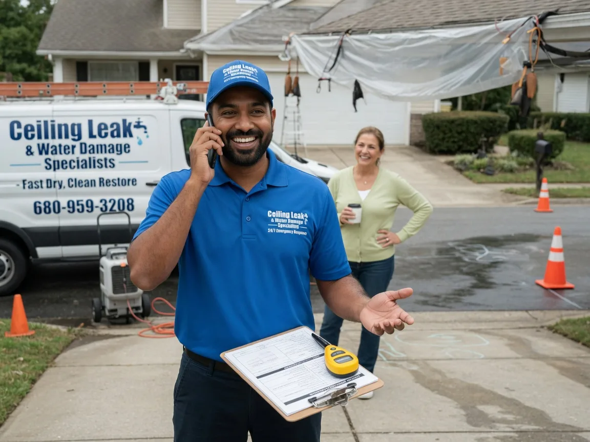 Ceiling Leak Cleanup Bradford, NH FAQs